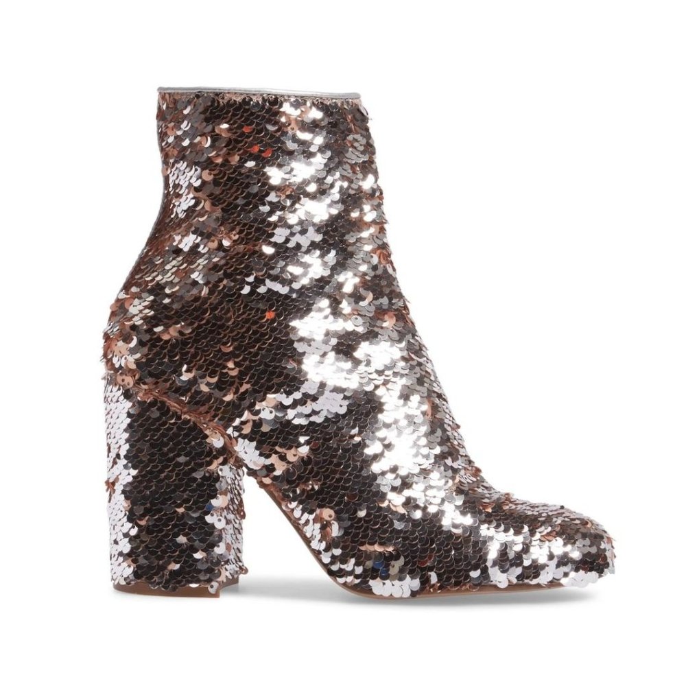 Steve Madden Georgia Sequin Booties